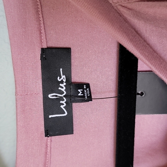 Lulu's NWT Summer medium mauve trapeze halter neck tank - Picture 3 of 5